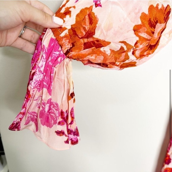 NWT Hemant & Nandita Dali Bohemian Floral Elegant Kaftan Maxi Dress Size Medium - Picture 12 of 14